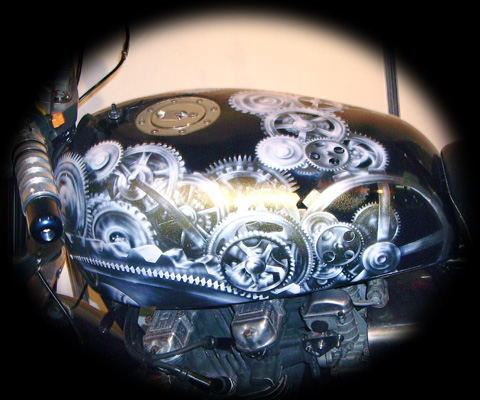 Motor Bike Custom Paint Jobs Limerick